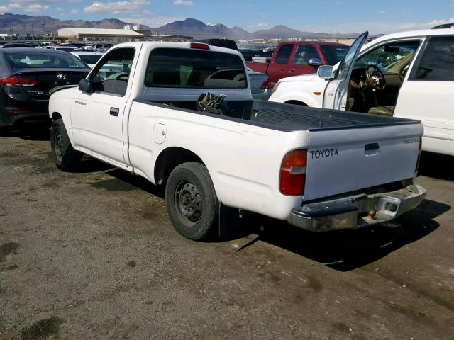 4TANL42NXXZ477887 - 1999 TOYOTA TACOMA WHITE photo 3