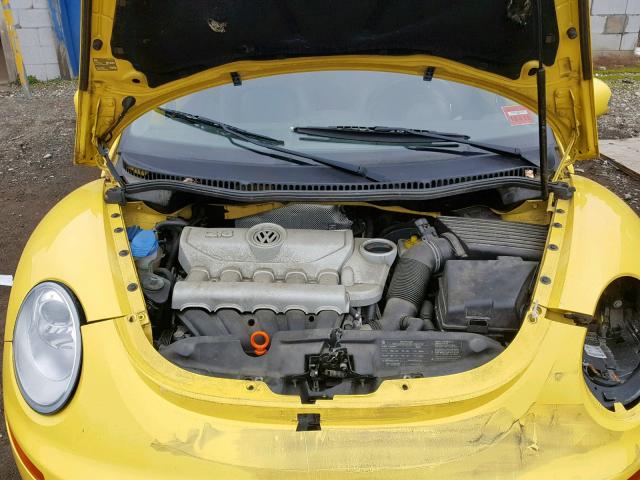 3VWRG31C49M517340 - 2009 VOLKSWAGEN NEW BEETLE ყვითელი ფოტო 7