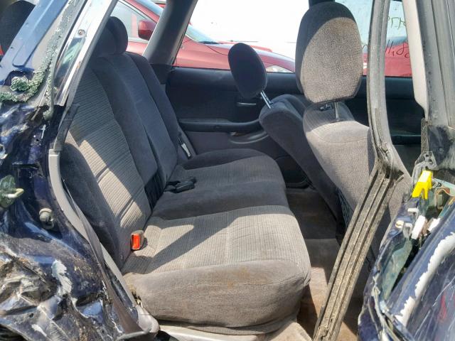 4S3BH675936646239 - 2003 SUBARU LEGACY OUT BLUE photo 6