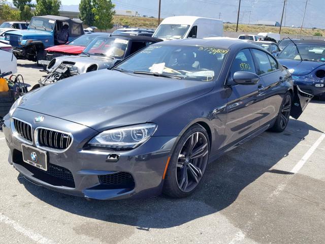 WBS6C9C55ED466884 - 2014 BMW M6 GRAN CO CHARCOAL photo 2