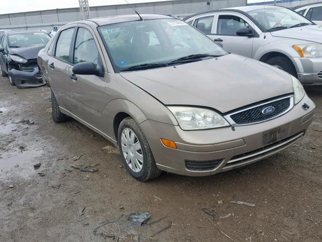 1FAFP34N25W176622 - 2005 FORD FOCUS ZX4 TAN photo 1