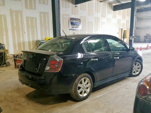 3N1AB6AP2AL601169 - 2010 NISSAN SENTRA 2.0 BLACK photo 4