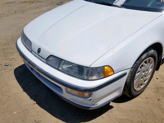 JH4DA9450NS005976 - 1992 ACURA INTEGRA LS WHITE photo 9