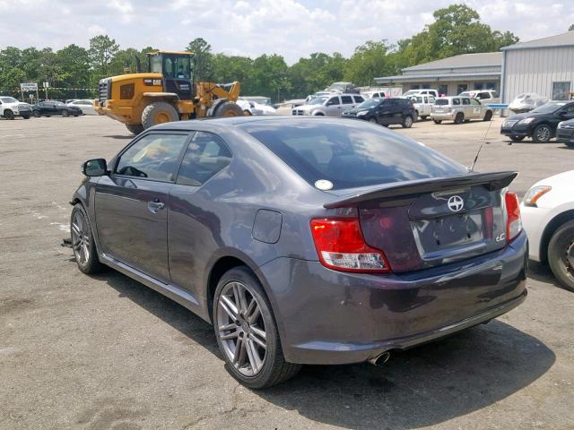 JTKJF5C79C3039318 - 2012 TOYOTA SCION TC 灰色 照片 3