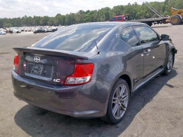 JTKJF5C79C3039318 - 2012 TOYOTA SCION TC 灰色 照片 4
