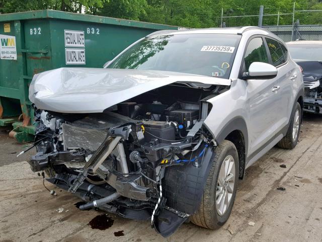 KM8J3CA48HU508571 - 2017 HYUNDAI TUCSON LIM SILVER photo 2