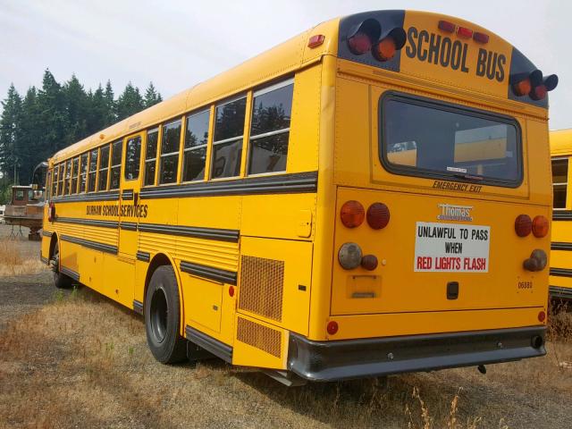 1T7HT4B2221121600 - 2002 THOMAS SCHOOL BUS YELLOW photo 3