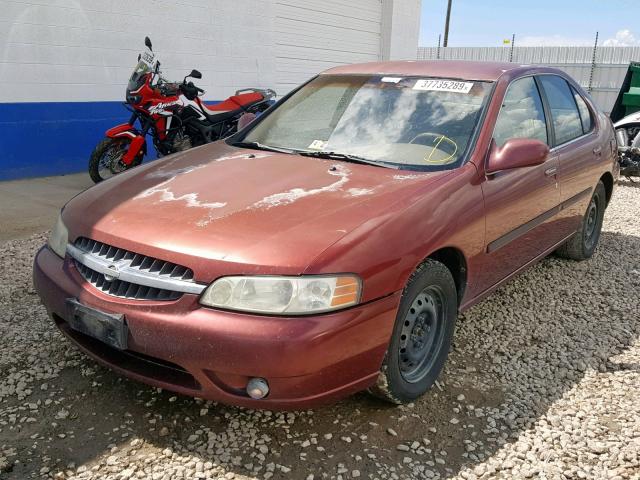 1N4DL01D51C100174 - 2001 NISSAN ALTIMA XE MAROON photo 2