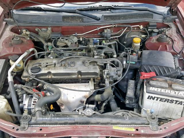 1N4DL01D51C100174 - 2001 NISSAN ALTIMA XE MAROON photo 7