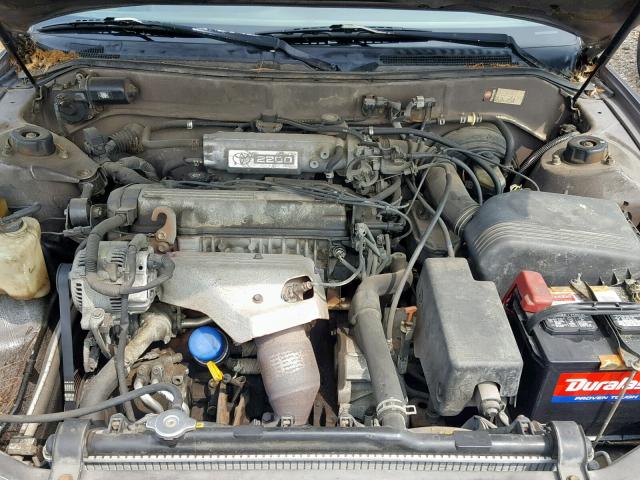 4T1BG12K8TU692204 - 1996 TOYOTA CAMRY DX GRAY photo 7