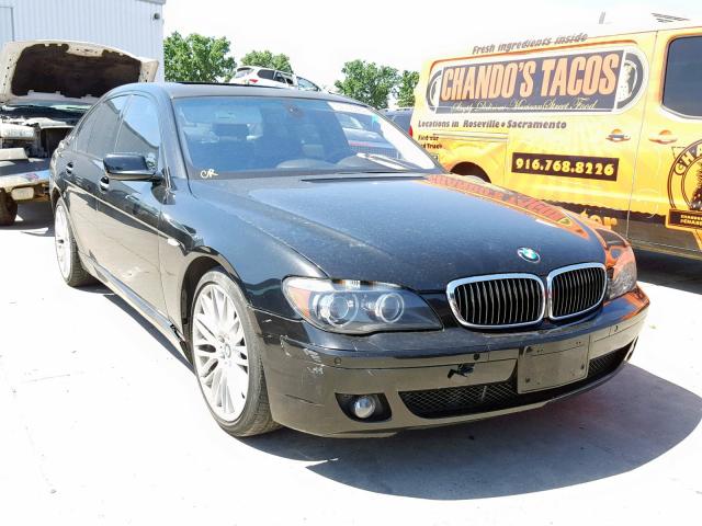 WBAHL83528DT13374 - 2008 BMW 750 BLACK photo 1