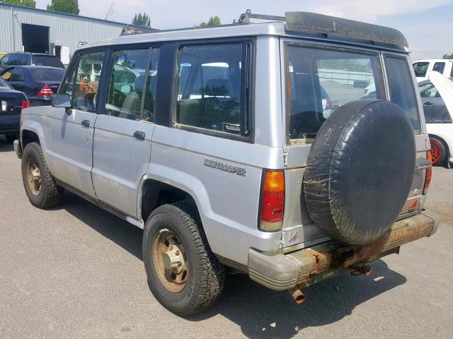 JACCH58R4M8916661 - 1991 ISUZU TROOPER SILVER photo 3