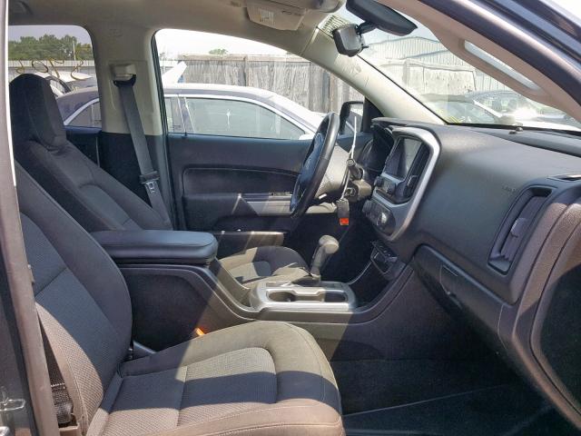 1GCGSCEN3H1172365 - 2017 CHEVROLET COLORADO L BLUE photo 5