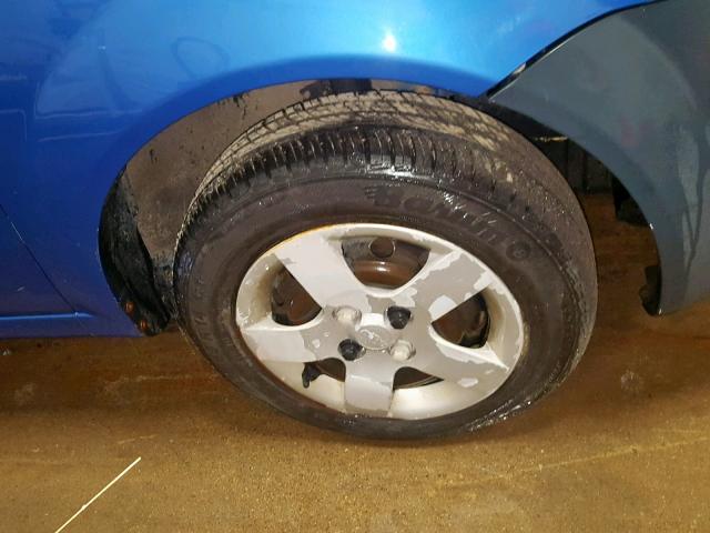 KL1TD52655B427841 - 2005 CHEVROLET AVEO BASE ლურჯი ფოტო 9