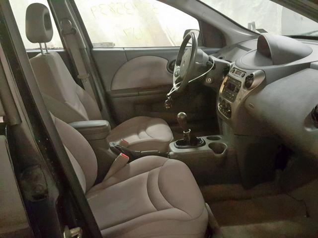 1G8AZ52FX4Z227989 - 2004 SATURN ION LEVEL BLACK photo 5
