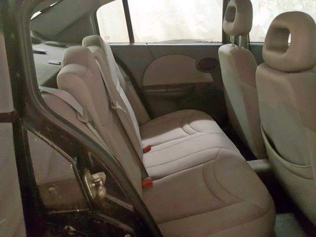1G8AZ52FX4Z227989 - 2004 SATURN ION LEVEL BLACK photo 6