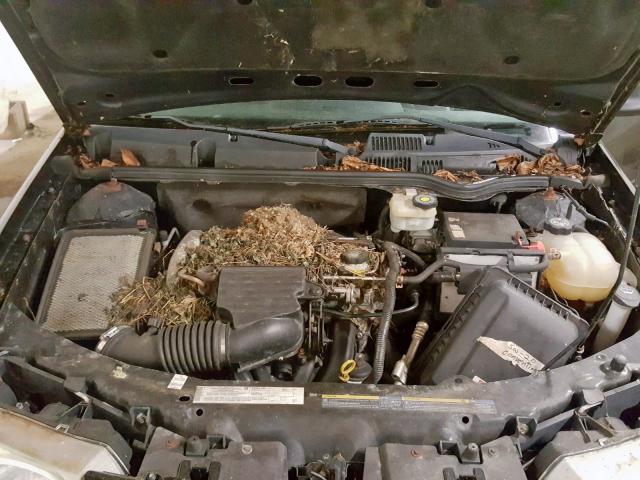 1G8AZ52FX4Z227989 - 2004 SATURN ION LEVEL BLACK photo 7