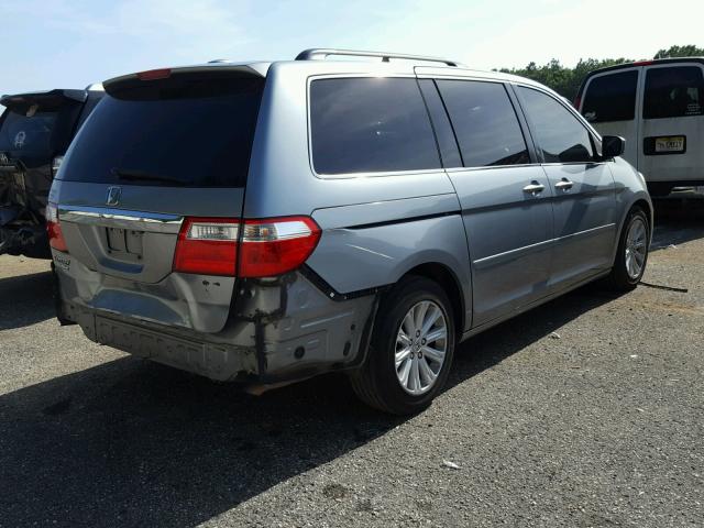 5FNRL38816B085435 - 2006 HONDA ODYSSEY TO GRAY photo 4