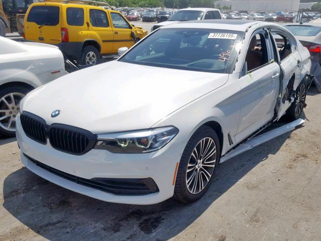 WBAJE5C59KWW08431 - 2019 BMW 540 I WHITE photo 2