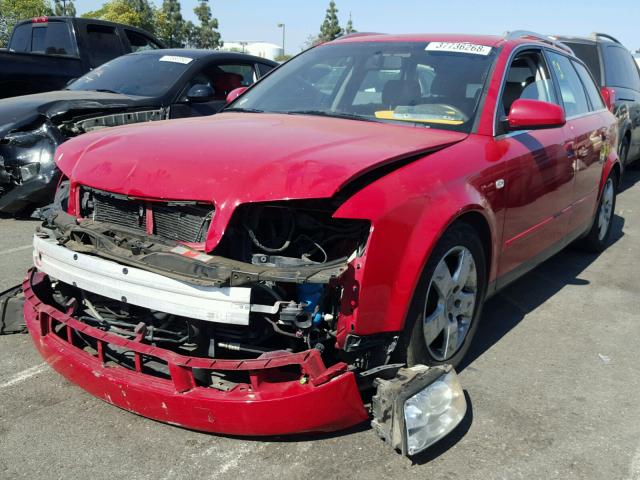 WAUVT58E33A170102 - 2003 AUDI A4 3.0 AVA RED photo 2