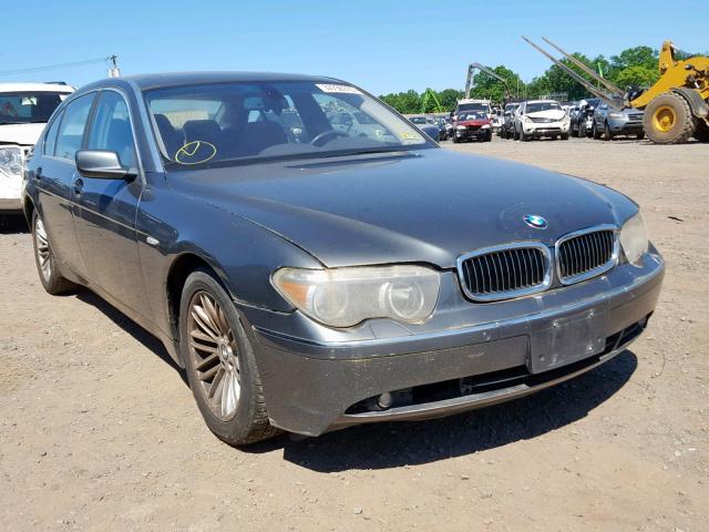 WBAGN634X4DS50035 - 2004 BMW 745 LI CHARCOAL photo 1