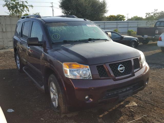 5N1AA0ND9EN602477 - 2014 NISSAN ARMADA SV PURPLE photo 1