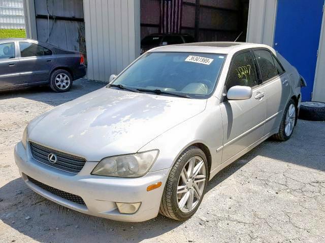 JTHBD182310021823 - 2001 LEXUS IS 300 SILVER photo 2