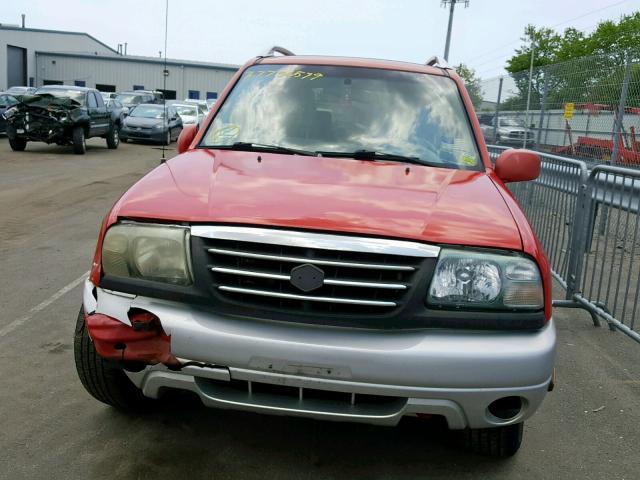 JS3TD62VX44100314 - 2004 SUZUKI GRAND VITA RED photo 7