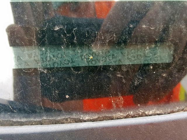 JTLKT324054016592 - 2005 TOYOTA SCION XB 黄色 照片 10