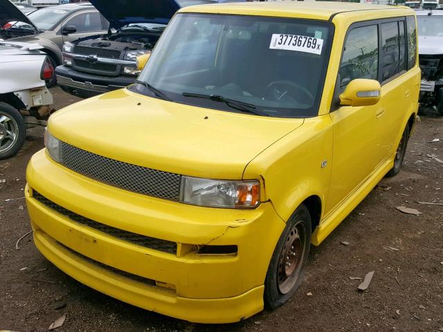 JTLKT324054016592 - 2005 TOYOTA SCION XB 黄色 照片 2