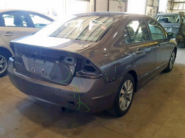 19XFA1F99AE016807 - 2010 HONDA CIVIC EXL 灰色 照片 4
