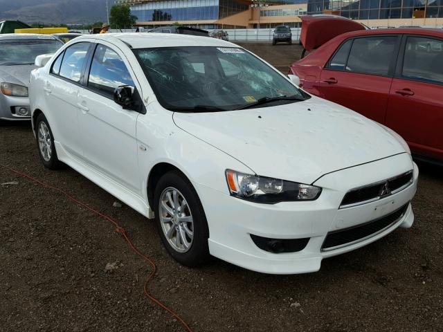 JA32V2FW8CU006674 - 2012 MITSUBISHI LANCER SE WHITE photo 1