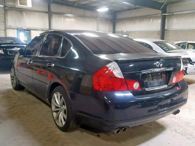 JNKAY01F87M458483 - 2007 INFINITI M35 BASE BLACK photo 3