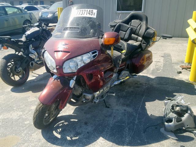 1HFSC470X5A407067 - 2005 HONDA GL1800 BURGUNDY photo 2