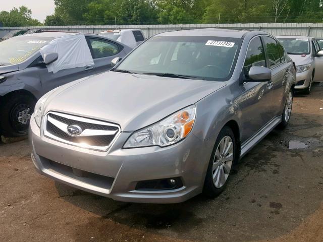 4S3BMEK62B2225605 - 2011 SUBARU LEGACY 3.6 GRAY photo 2