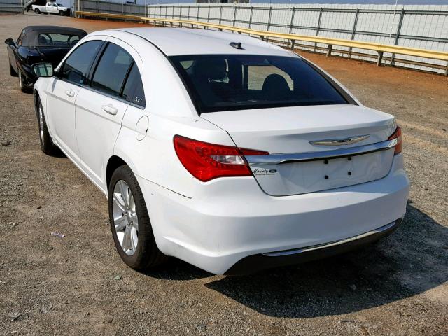 1C3CCBBB2DN734893 - 2013 CHRYSLER 200 TOURIN WHITE photo 3