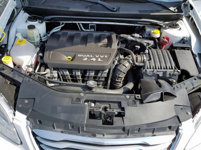 1C3CCBBB2DN734893 - 2013 CHRYSLER 200 TOURIN WHITE photo 7