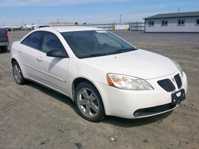 1G2ZH58NX74243402 - 2007 PONTIAC G6 GT WHITE photo 1