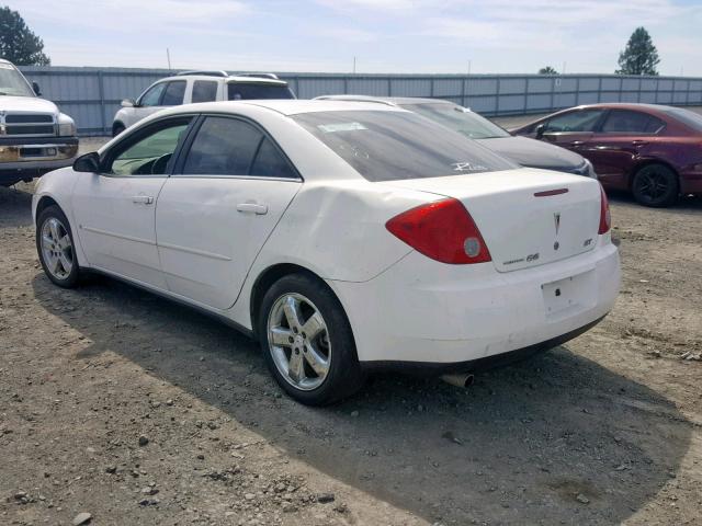 1G2ZH58NX74243402 - 2007 PONTIAC G6 GT WHITE photo 3