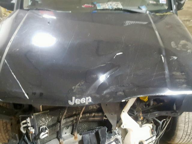 1J8HG48K46C280209 - 2006 JEEP COMMANDER BLACK photo 7