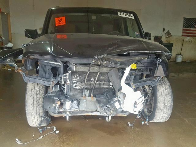 1J8HG48K46C280209 - 2006 JEEP COMMANDER BLACK photo 9