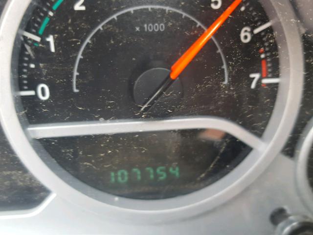 1J4FA54138L512508 - 2008 JEEP WRANGLER S RED photo 8