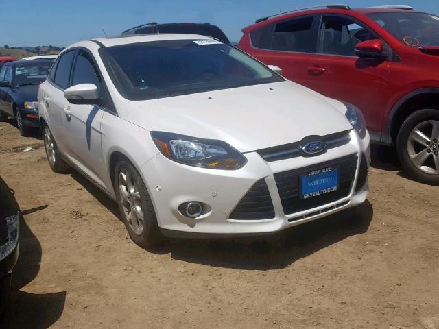 1FADP3J2XEL219610 - 2014 FORD FOCUS TITA WHITE photo 1