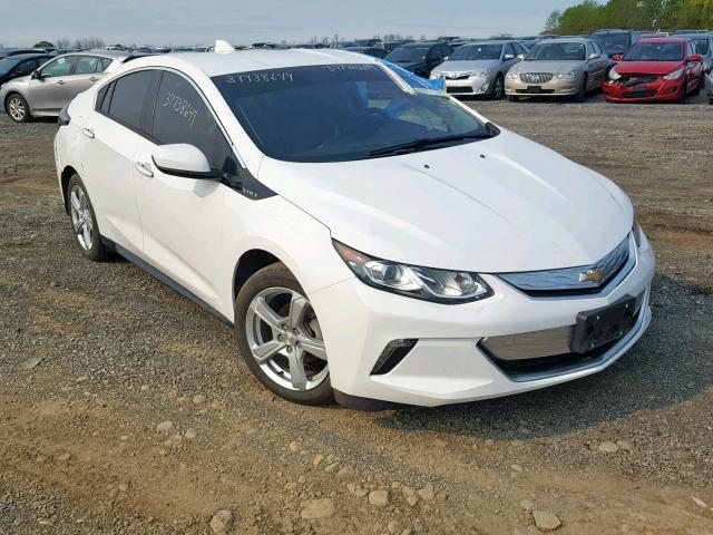 1G1RA6S50JU116530 - 2018 CHEVROLET VOLT LT WHITE photo 1