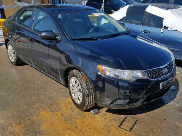 KNAFU4A26C5481558 - 2012 KIA FORTE EX BLACK photo 1