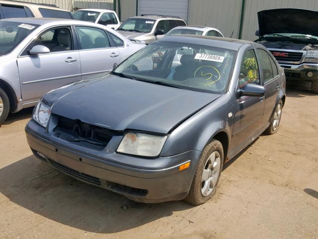 3VWSK69M83M086345 - 2003 VOLKSWAGEN JETTA GLS GRAY photo 2