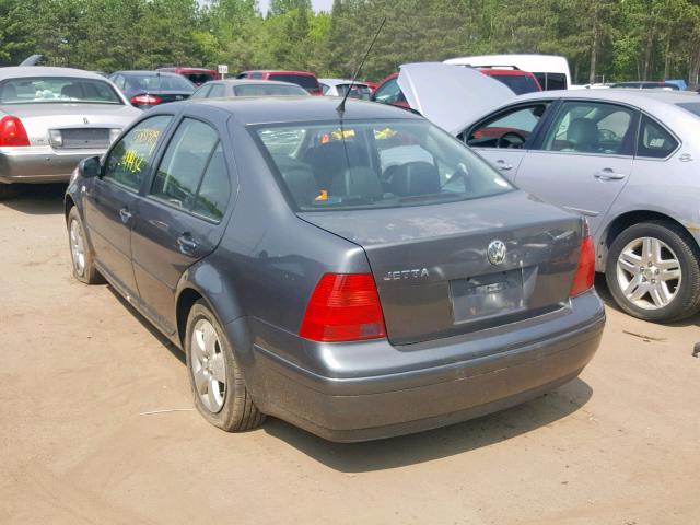 3VWSK69M83M086345 - 2003 VOLKSWAGEN JETTA GLS GRAY photo 3