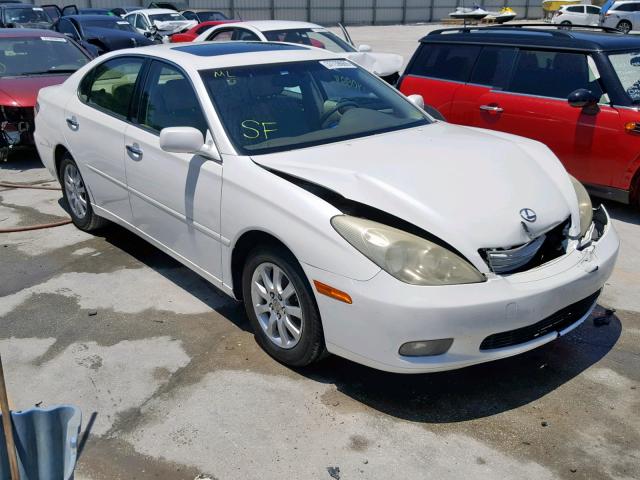 JTHBF30G436007152 - 2003 LEXUS ES 300 WHITE photo 1