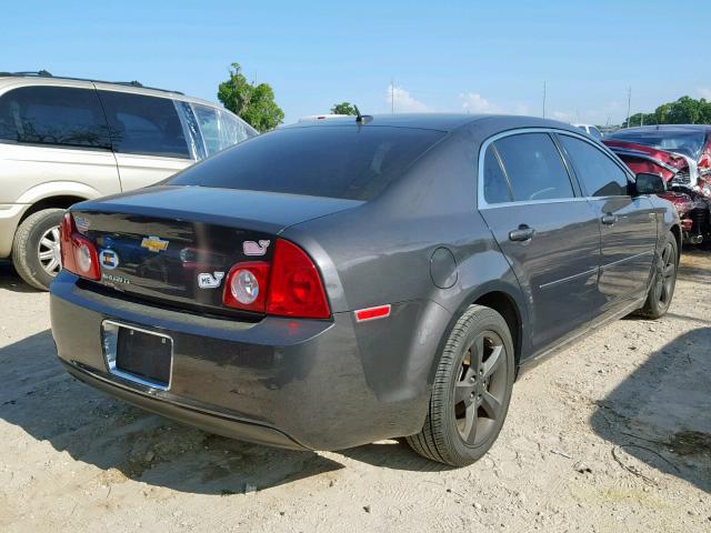 1G1ZC5E18BF300679 - 2011 CHEVROLET MALIBU 1LT CHARCOAL photo 4
