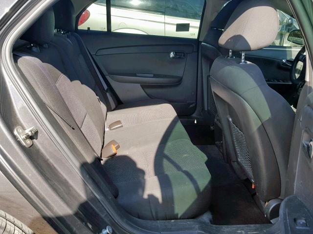 1G1ZC5E18BF300679 - 2011 CHEVROLET MALIBU 1LT CHARCOAL photo 6